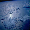 Photo of Hawaiian islands from space