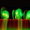 Image from a winning poster on instabilities in oscillating flow.