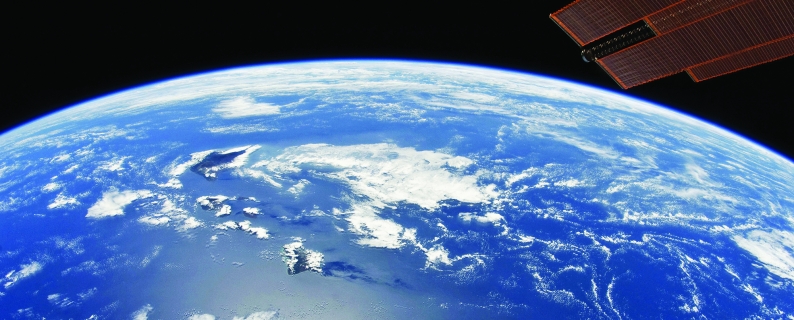 Main Hawaiian Islands from ISS