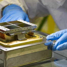“Webb Instruments Perfected to Microscopic Levels” by NASA Goddard Space Flight Center. Licensed under CC BY 2.0.