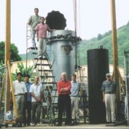 Flash-Carbonization demo reactor image