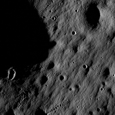 Photo of Moon's surface by LRO.