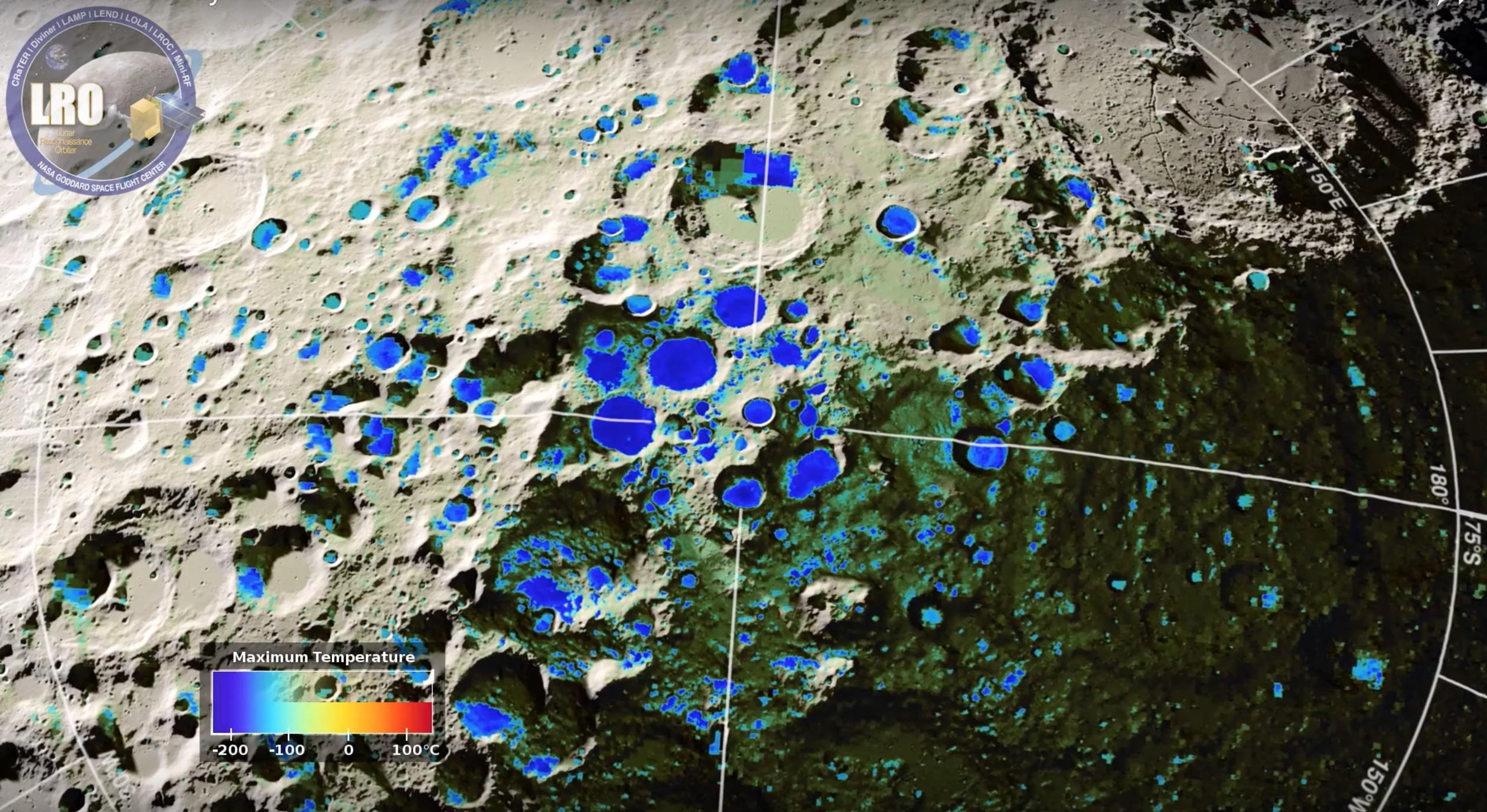 New evidence of frost on moon's surface | SOEST