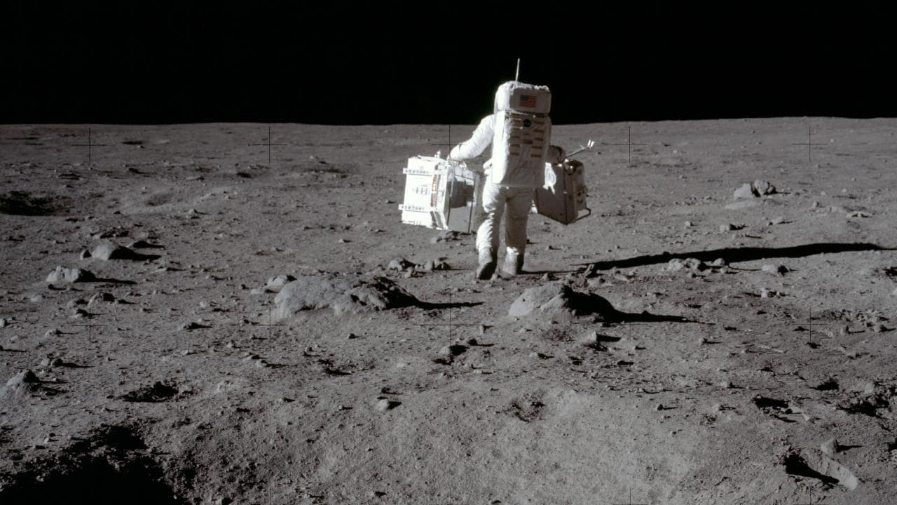 image of astronaut, Apollo 11. Credit: NASA.