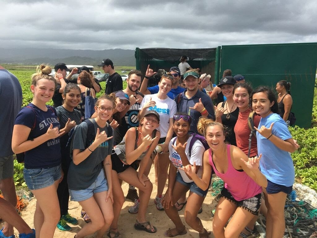 Group of students on field trip