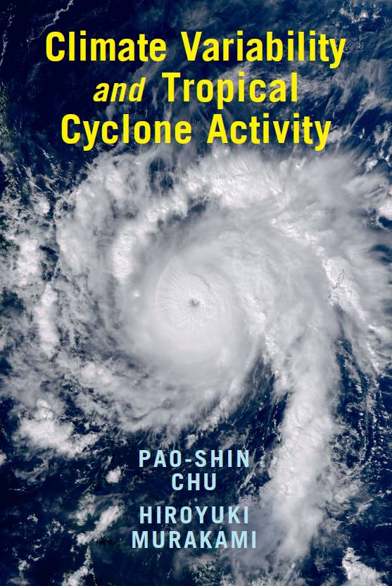 “Climate Variability and Tropical Cyclone Activity” book cover