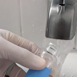 testing tap water