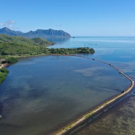 He‘eia Fishpond on O'ahu, Hawaii