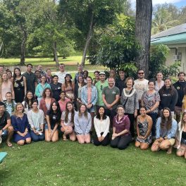 HIMB Scholarship Symposium presenters and attendees, 2023
